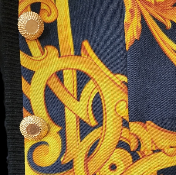 Versus Versace Ladies Baroque Bolero Sz 28/42 Stunning RARE - Picture 6 of 15